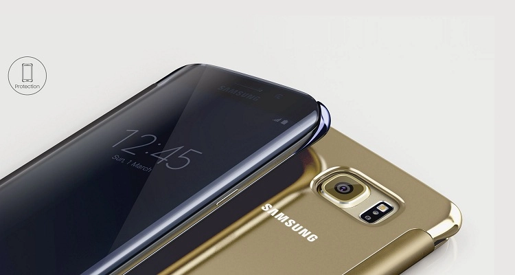 Bao Da Samsung Galaxy S6 Edge G925f Clear  View Cover Chính Hãng Bao Da Samsung Galaxy S6 Edge G925f Clear  View Cover Chính Hãng